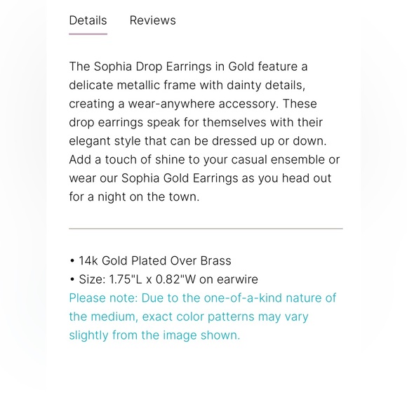 Kendra Scott Sophia Drop Earrings - Picture 6 of 6